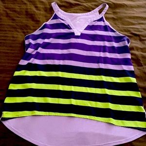 New York & Co hi-lo tank blouse; lightly worn; size XL